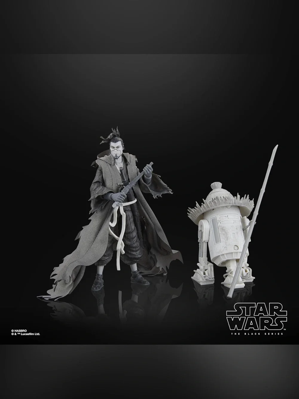 Star Wars The Black Series The Ronin & R5-D56 Visions Figure Set G1320 NEW